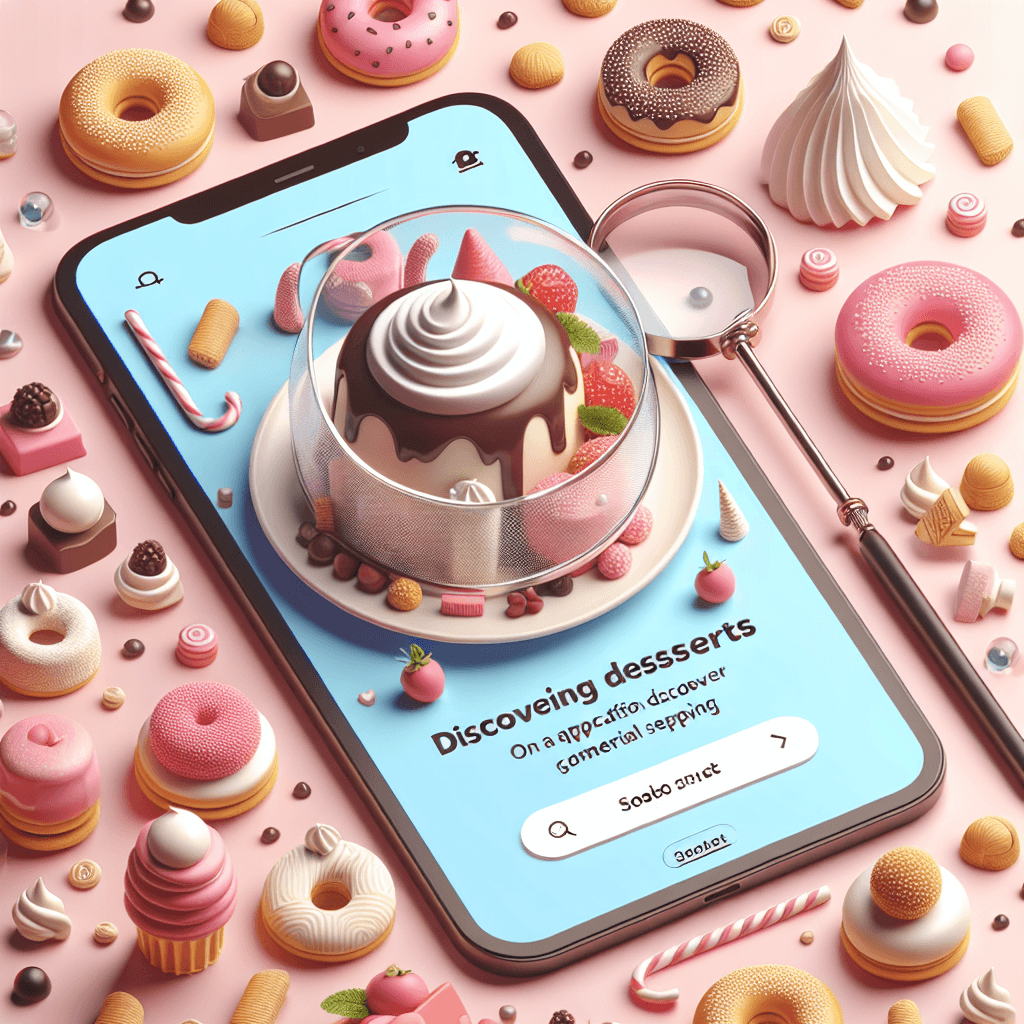 Objevte kouzlo sladké aplikace a skvělých dezertů!